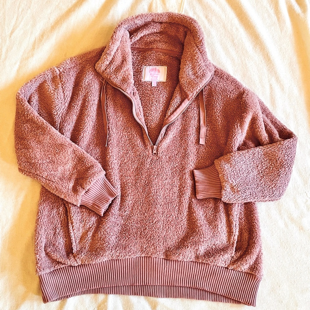 Cozy Sherpa pullover